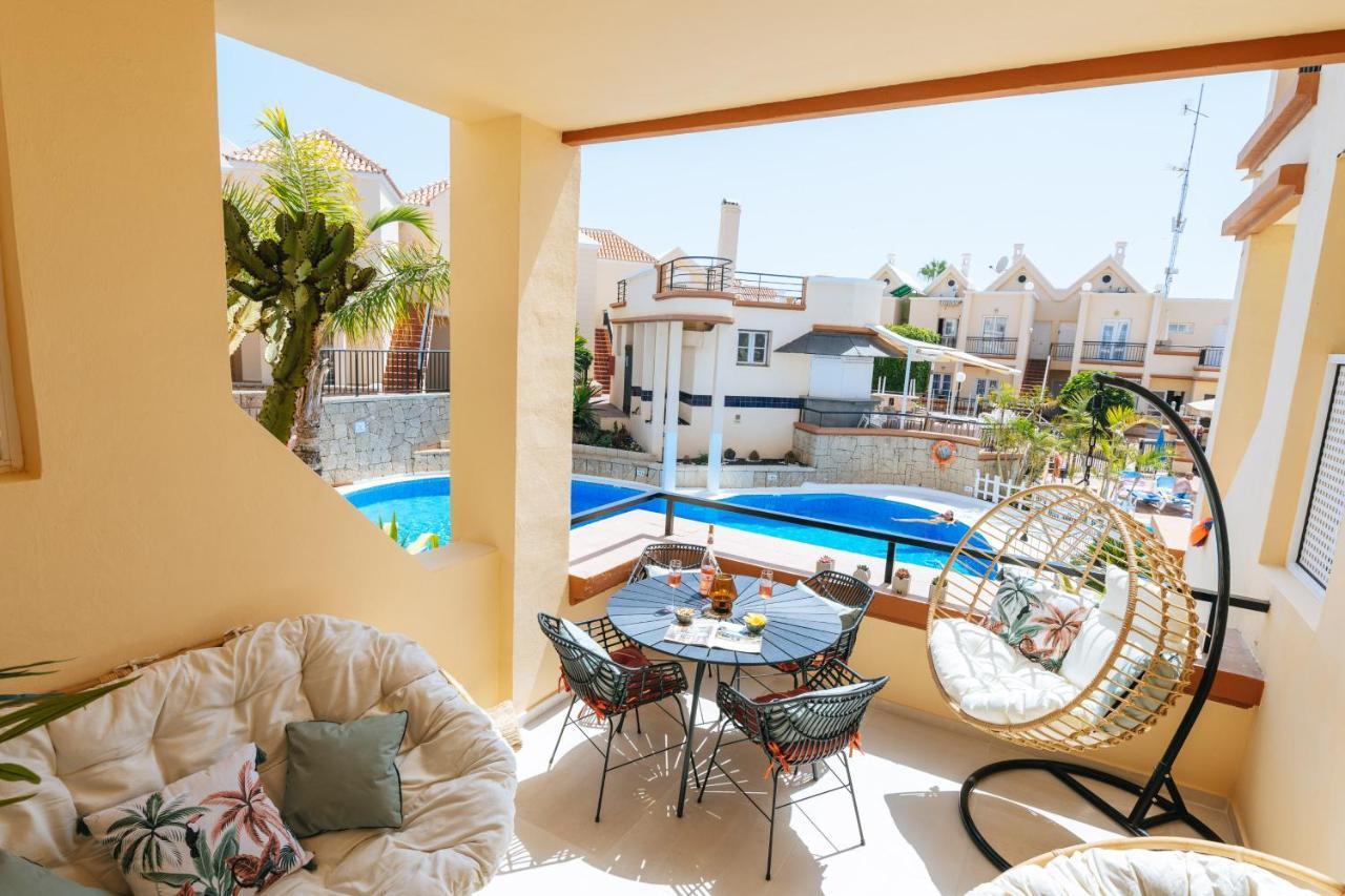 Amazing Renovated Pool View Apt, Aircon, 2 Min To Fanabe Beach Costa Adeje  Extérieur photo